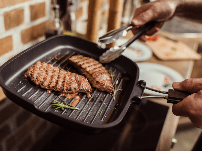 Cook Steak on a Stove