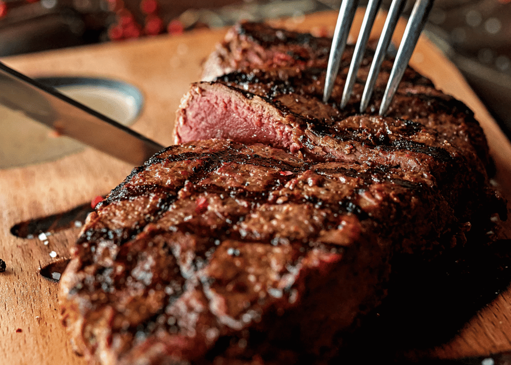 how to cook bison steak