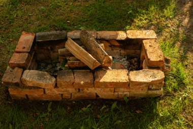 how to build a brick bbq with chimney