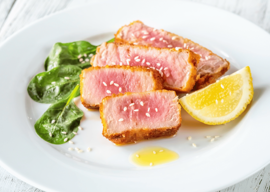 how to cook tuna steak in pan with butter