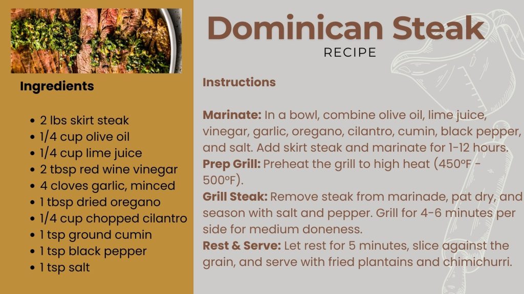 dominican steak